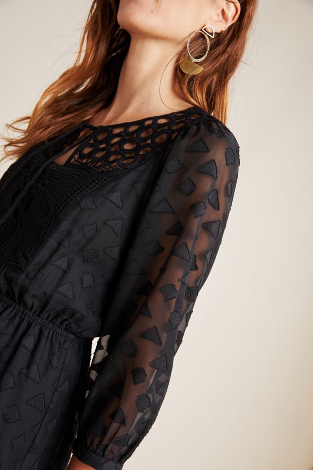 Heloise Lace Mini Dress #1