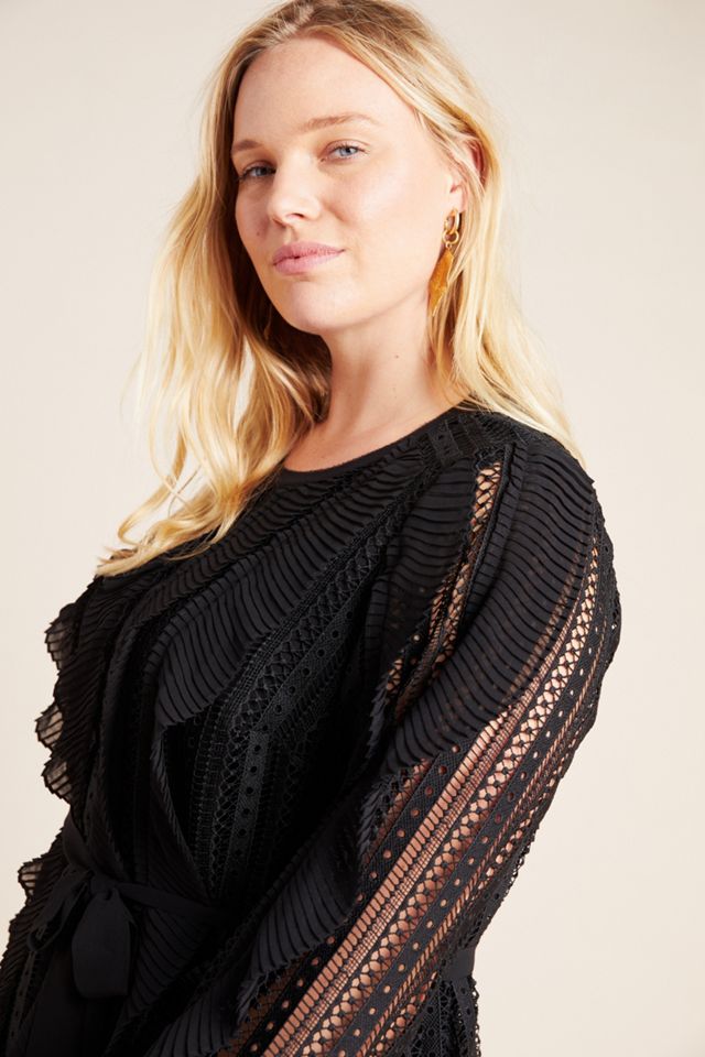 Reine Ruffled Mini Dress #5