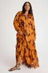 rosalita sheer maxi dress Daniel Rainn Rosalita Sheer Maxi Dress, #Anthropologie, commission link