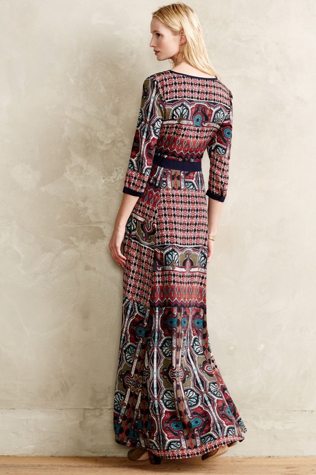 Patchwork Maxi Dress #1