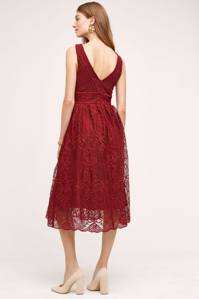 Dentelle Midi Dress #1