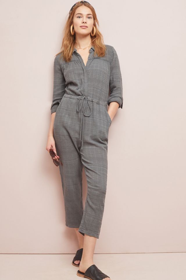 Waisted Utility Jumpsuit Anthropologie