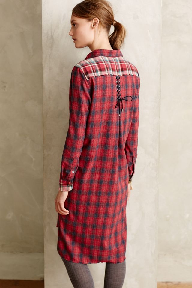 Cheyenne Flannel Shirtdress #1