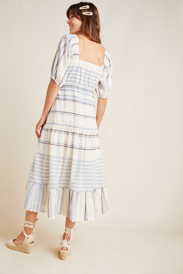 Alain Striped Midi Dress #2