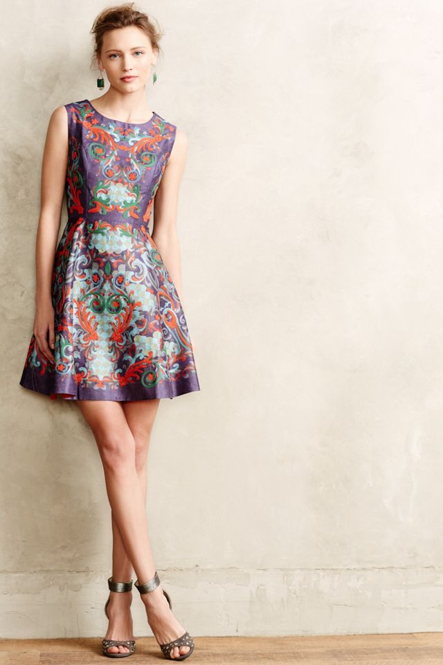 Embroidered Octave Dress