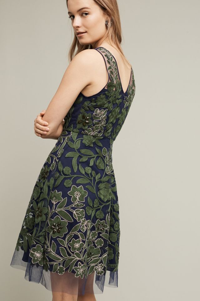 Embroidered Fern Dress #3