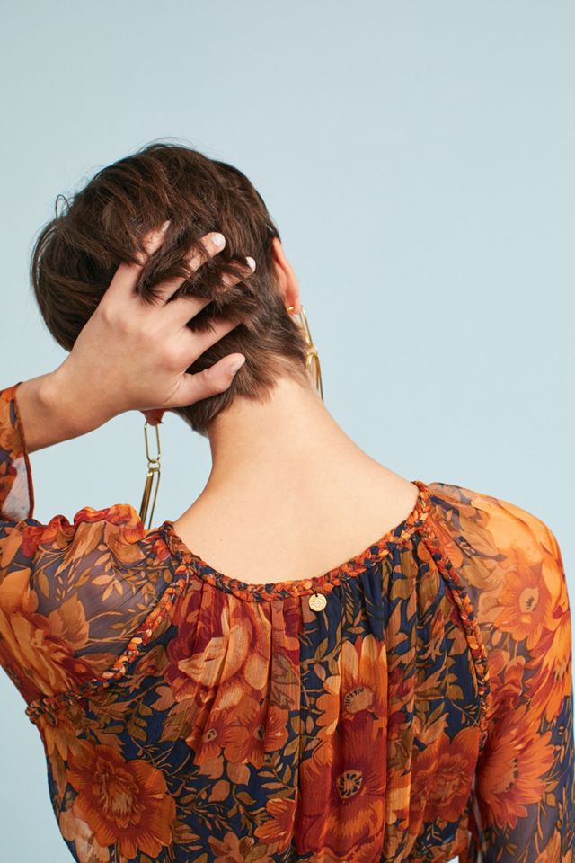 Antik Batik Floral Midi Dress #3