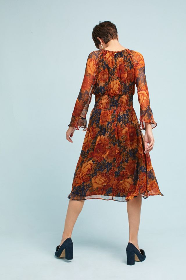 Antik Batik Floral Midi Dress #4