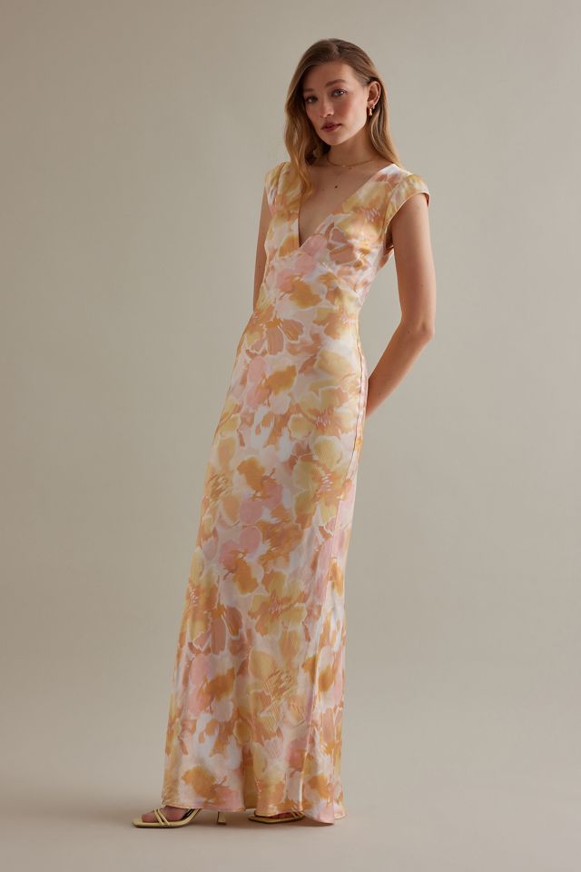 Soleil  Maxi Dress | Blue Tulips main image 1