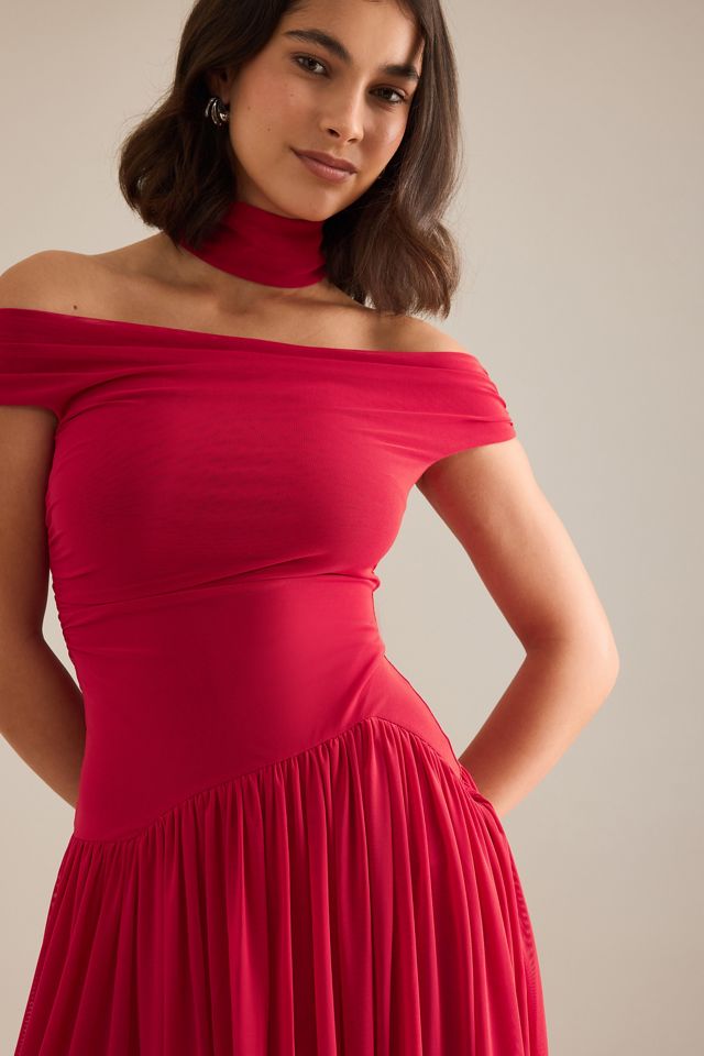 Vestidos Maxi con Hombros Descubiertos Deija de BEC + BRIDGE #5