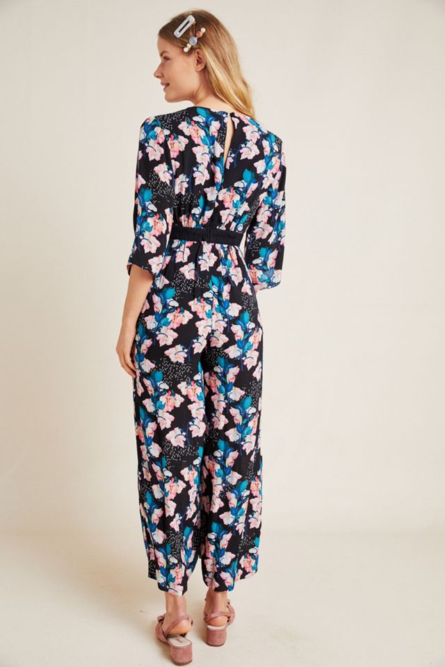 Montage Floral Wide-Leg Jumpsuit #2