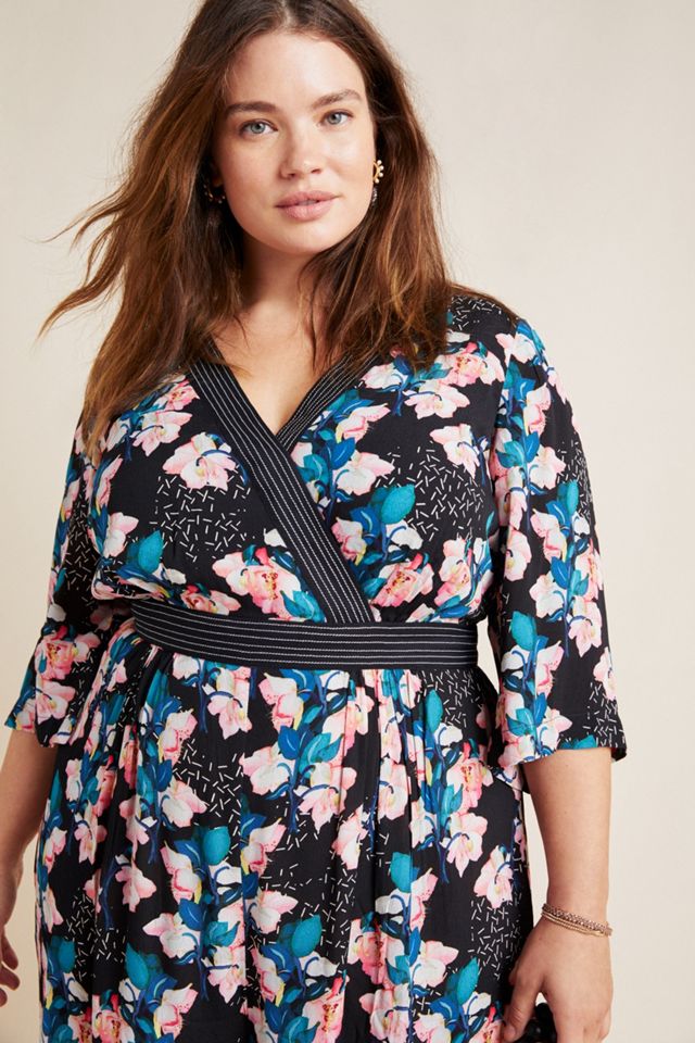 Montage Floral Wide-Leg Jumpsuit #5