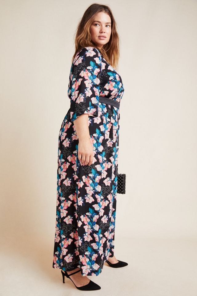 Montage Floral Wide-Leg Jumpsuit #7
