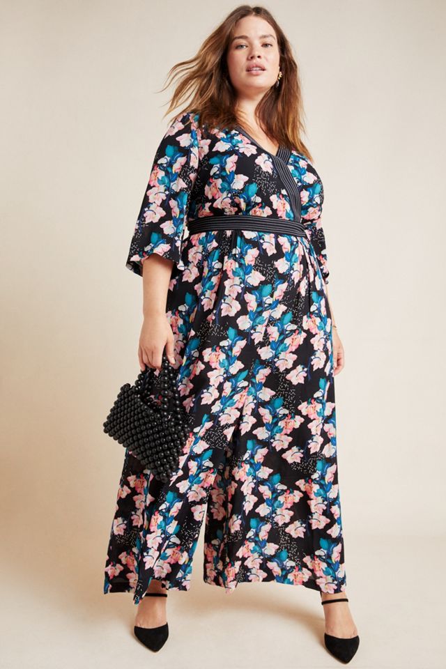 Montage Floral Wide-Leg Jumpsuit #4