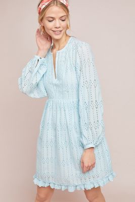 anthropologie babydoll dress