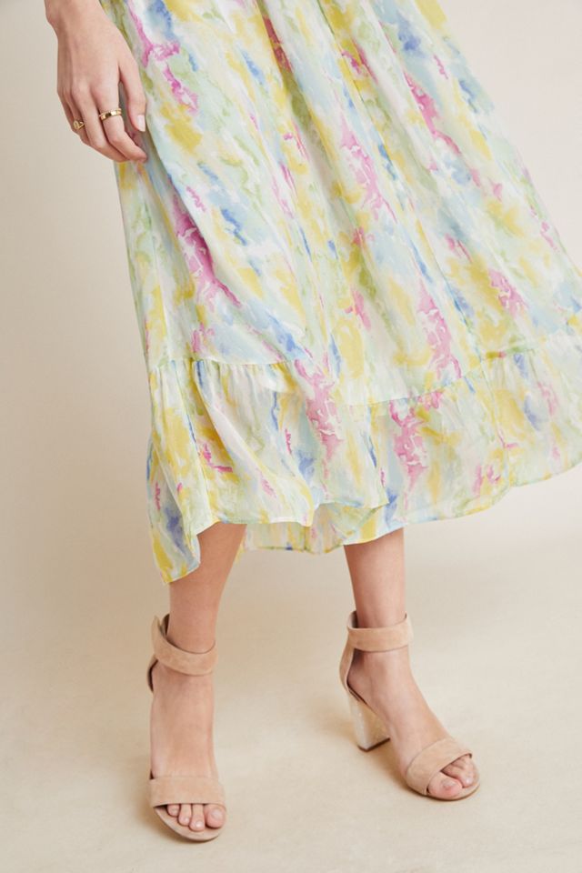 Watercolor Maxi Dress #2
