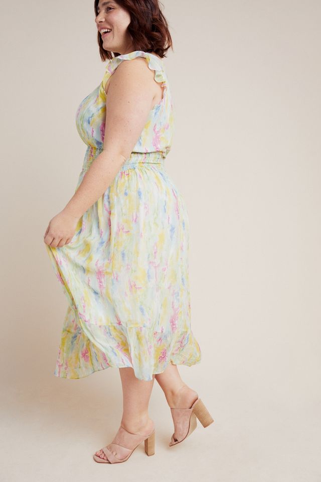 Watercolor Maxi Dress