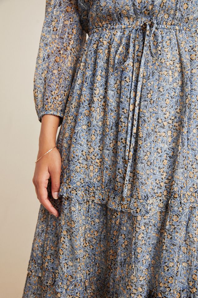 Kira Off-The-Shoulder Peasant Dress #2