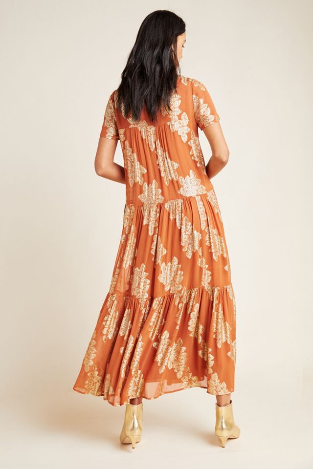 Jocasta Tiered Maxi Dress #1
