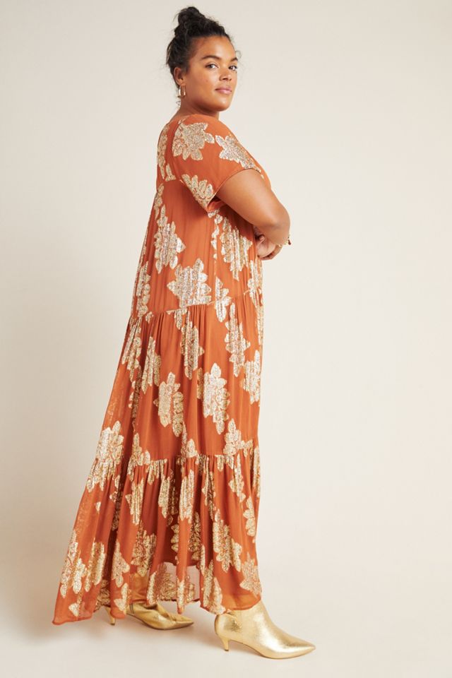 Jocasta Tiered Maxi Dress #8