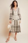 Talulah Tiered Midi Dress | Anthropologie