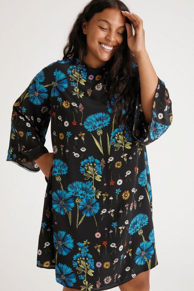 Maeve Lucinda Silk Tunic Dress #4