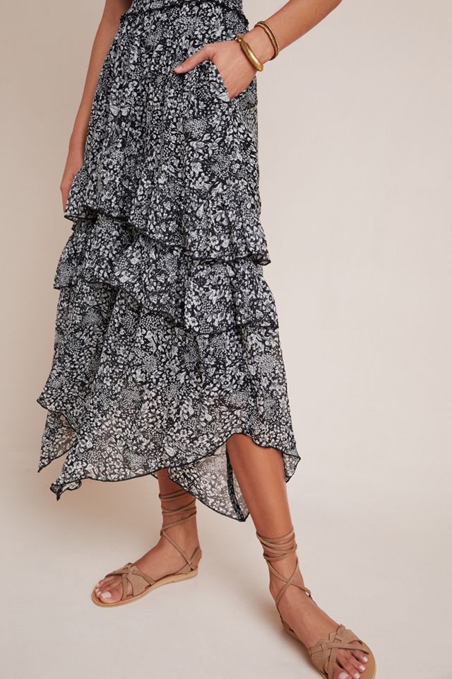 Marcella Tiered Midi Dress #3