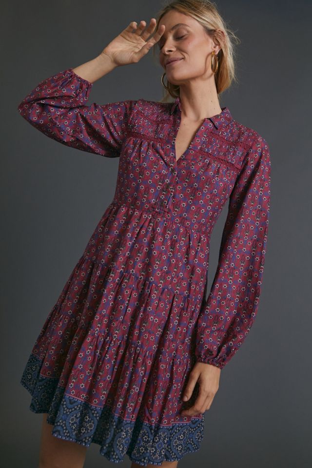 Diyana Tiered Tunic Dress #1