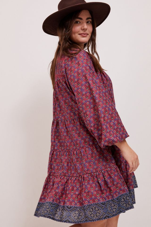Diyana Tiered Tunic Dress #7