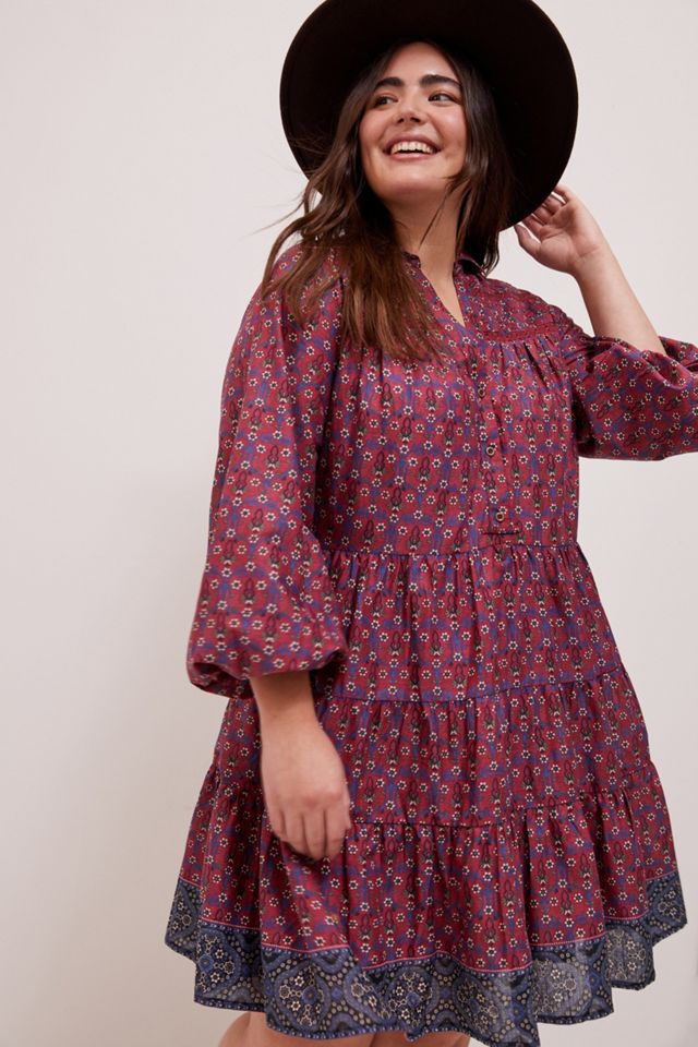 Diyana Tiered Tunic Dress #4