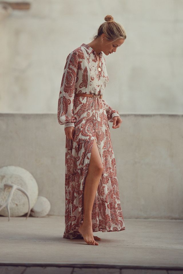 Anthropologie sold Allaire Maxi Shirtdress