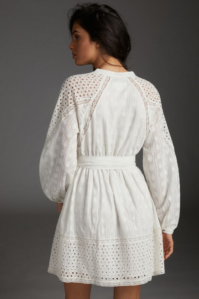 Ophelia Eyelet Mini Dress #2
