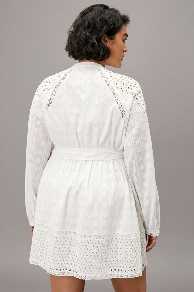 Ophelia Eyelet Mini Dress #9