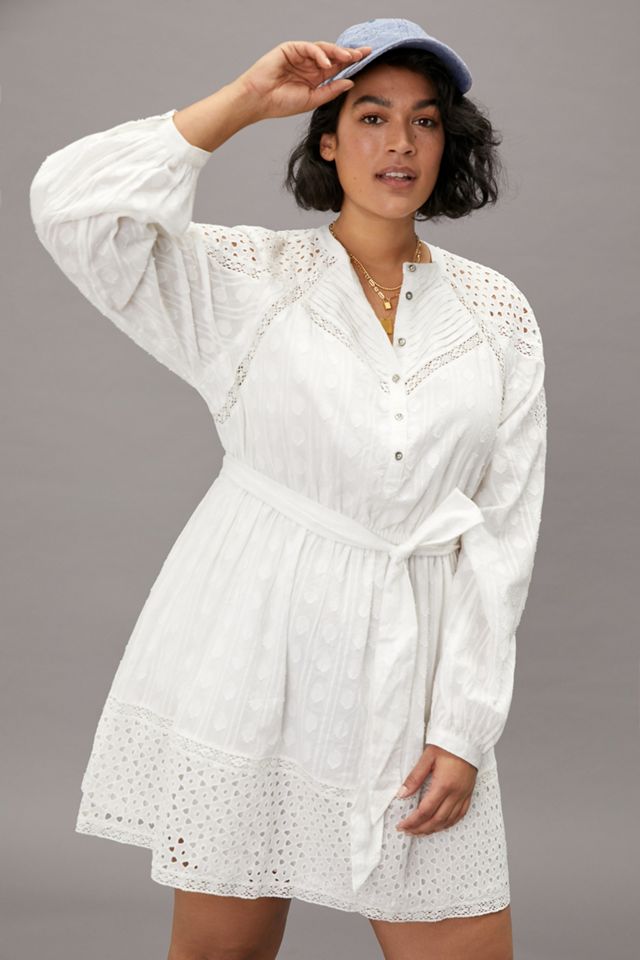 Ophelia Eyelet Mini Dress #5