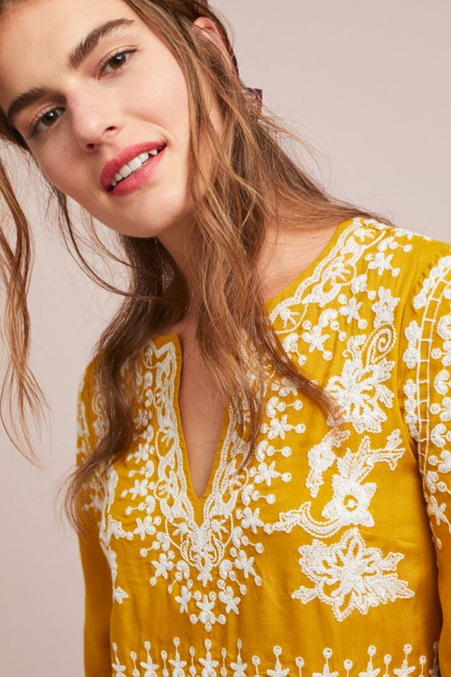 Maeve Shiloh Embroidered Tunic #2