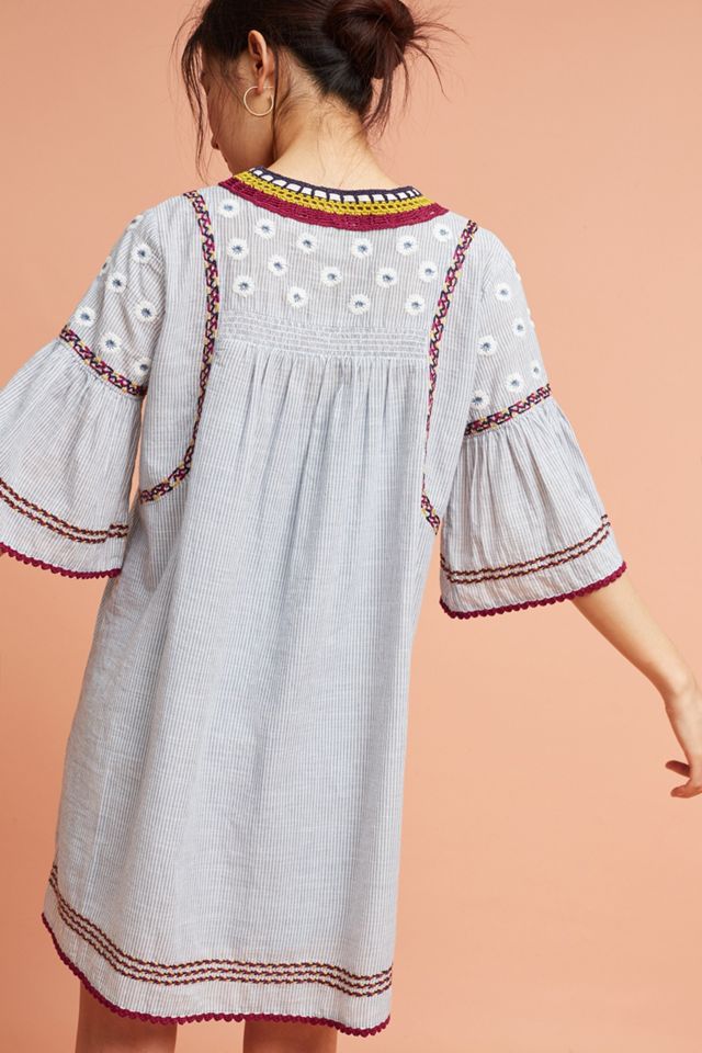 Yarn Embellished Tunic Dress #3