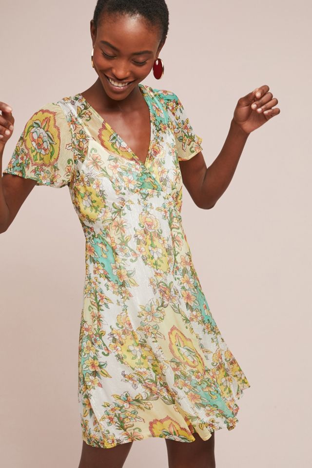 Delaunay Mini Dress | Anthropologie