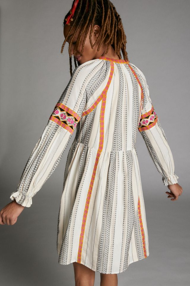 Lottie Embroidered Mini Dress #3