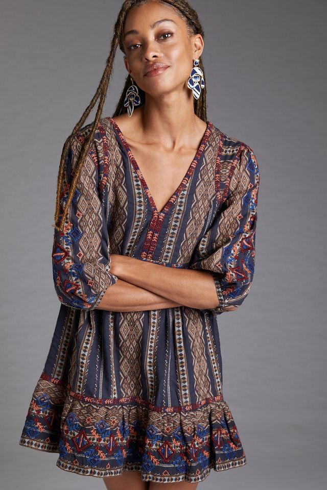 Anthropologie hotsell tunic dress