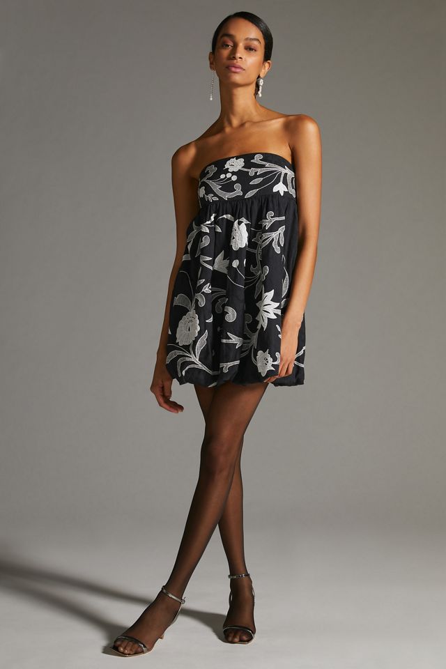 Maeve Strapless Bow Mini Dress #2