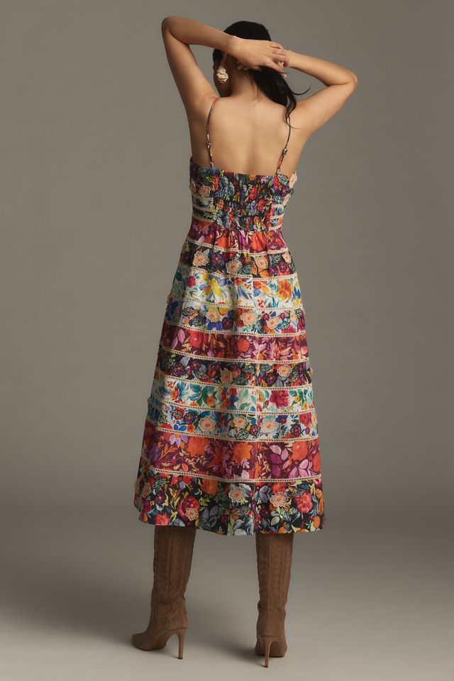 Maeve Square-Neck Sleeveless Midi Dress #2