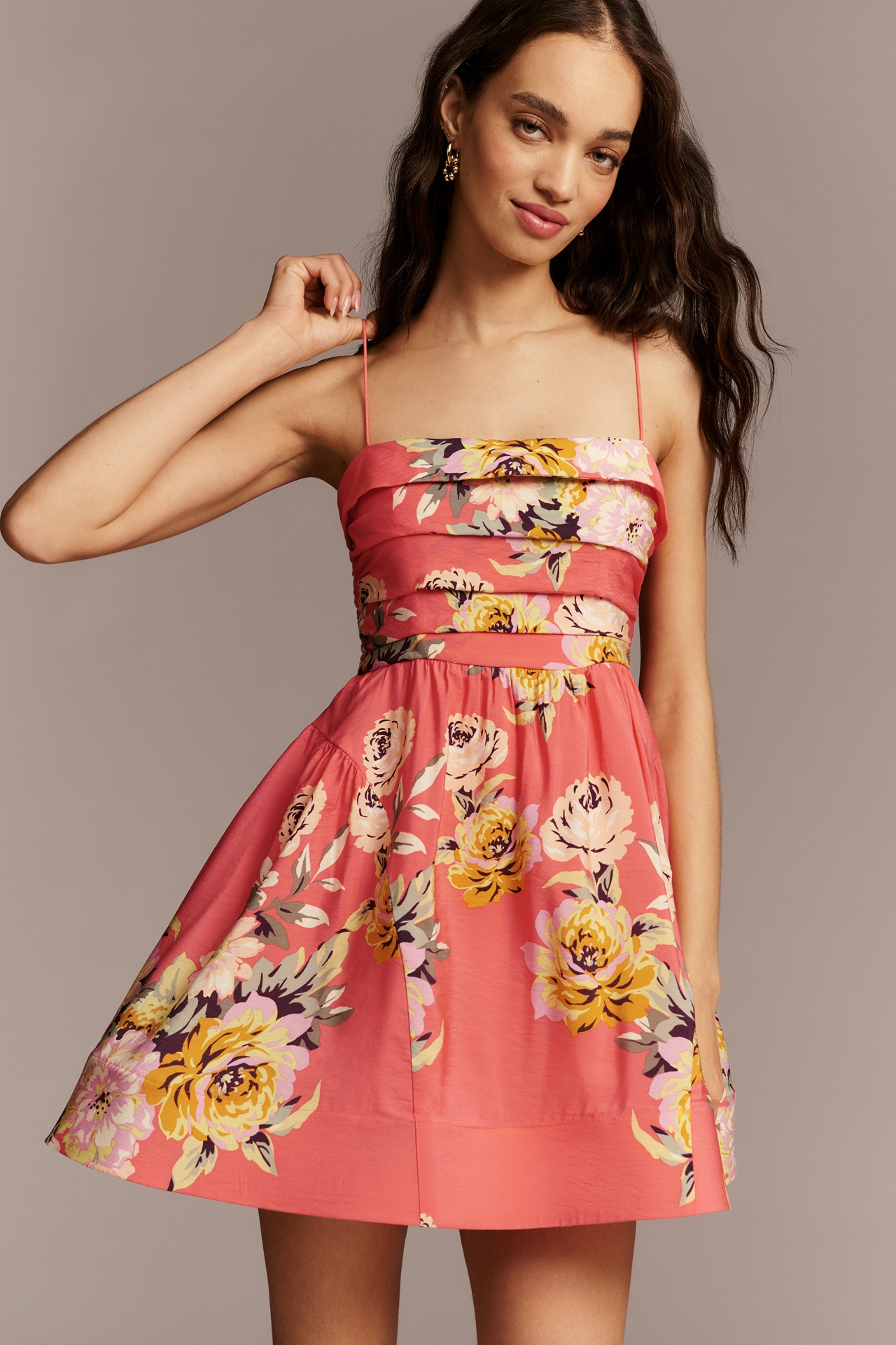 Maeve Sleeveless Fit & Flare Mini Dress