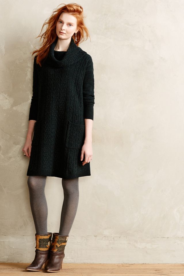 Dori Cable Sweater Dress #1