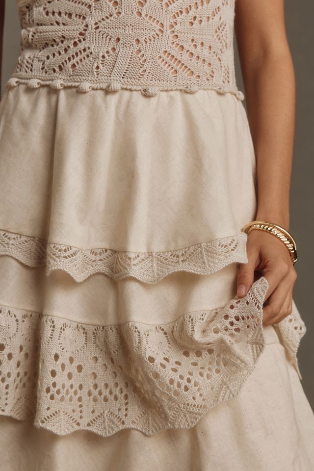 Cecilia Prado V-Neck Tiered Maxi Dress #2