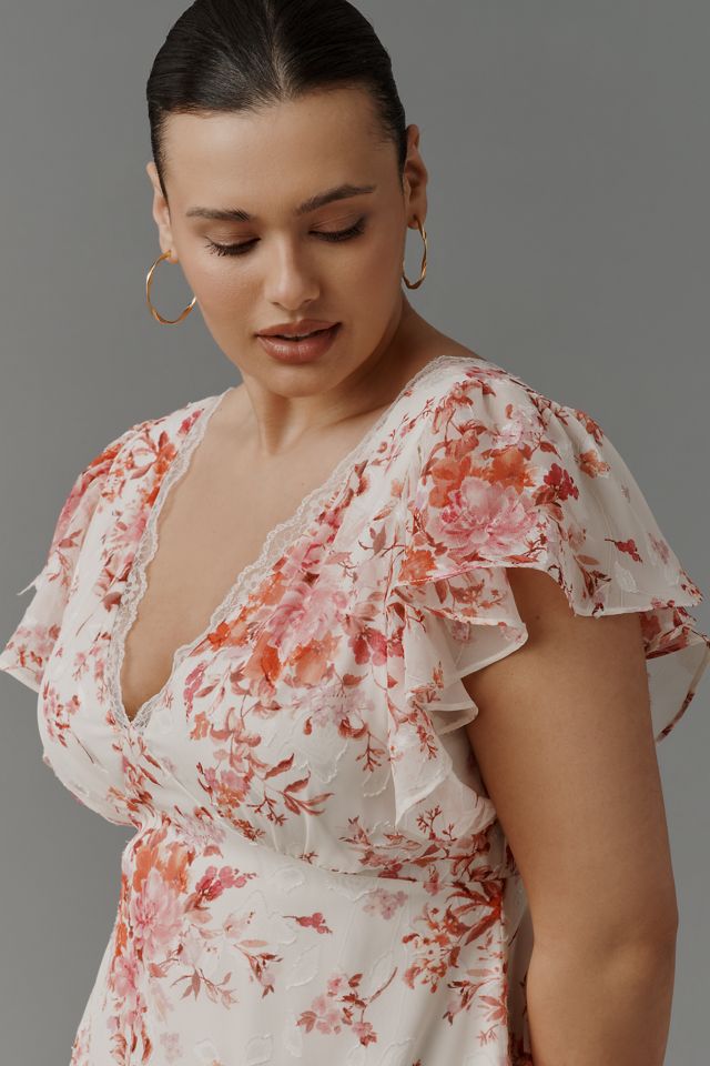 En Elly Lace-Trim Mini Slip Dress #7