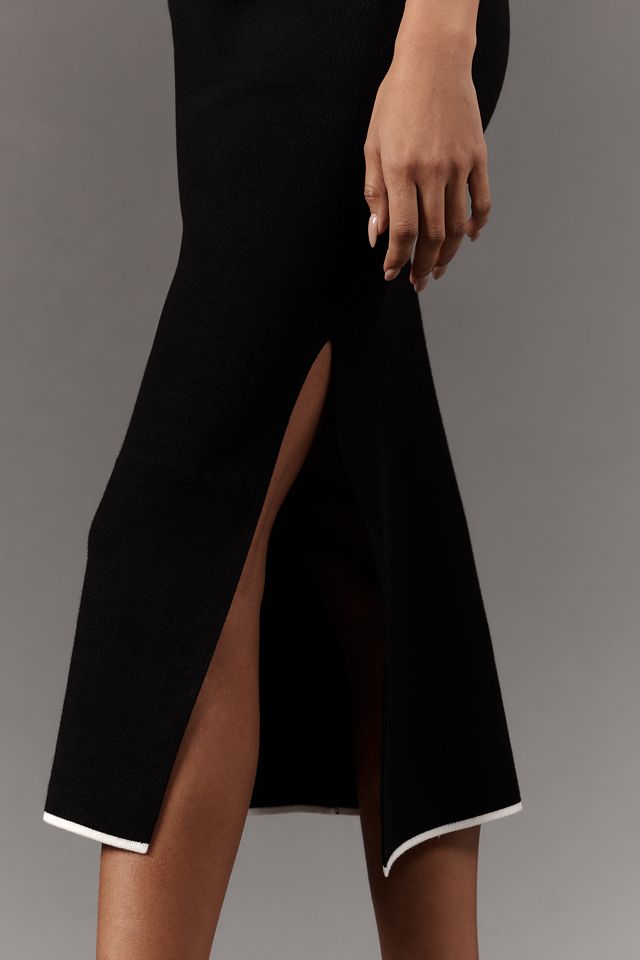 By Anthropologie Strapless Slim Sweater Dress #3
