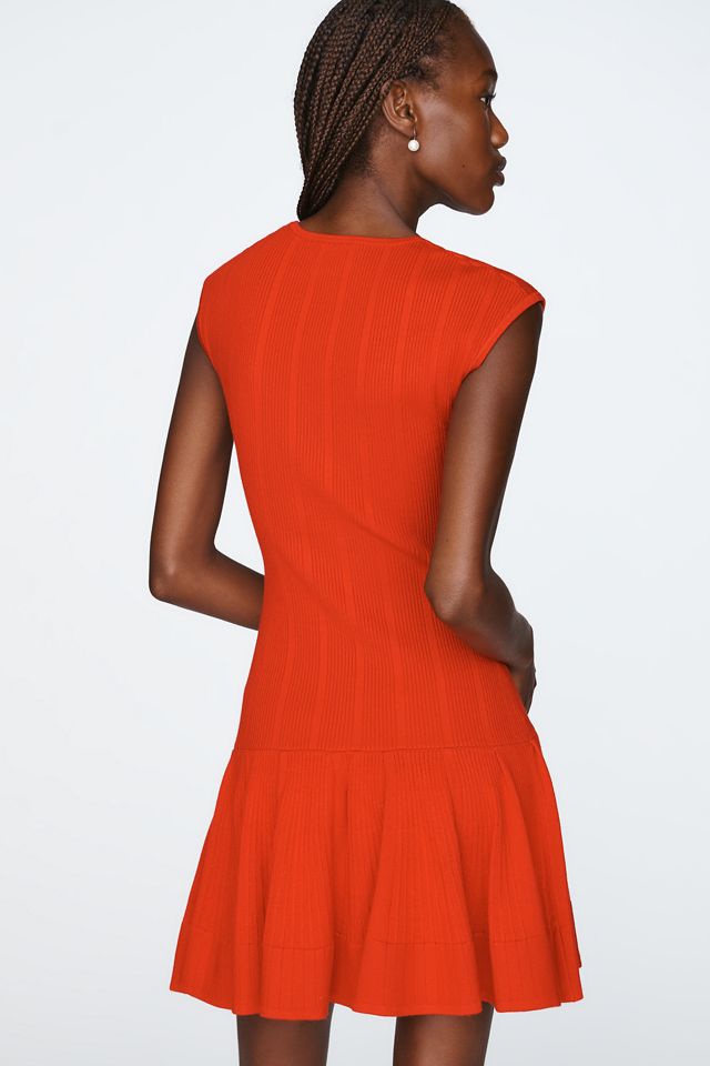 Beca Ribbed Sweater Fit & Flare Mini Dress by Maeve #3