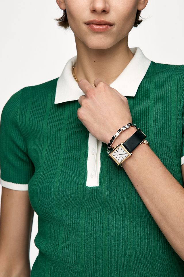 Maeve Short-Sleeve Polo Mini Dress #2