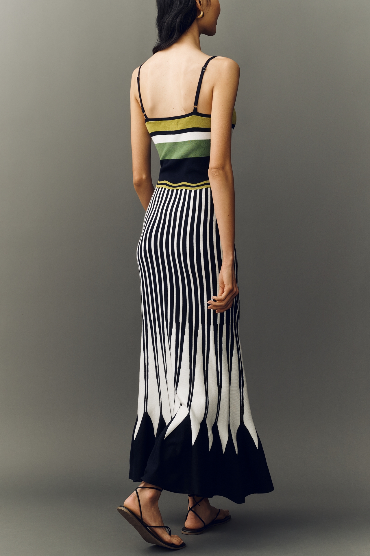 Maeve Sleeveless Sweater Maxi Dress