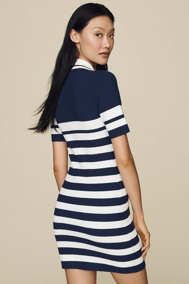 Maeve Collared Mini Sweater Dress #3
